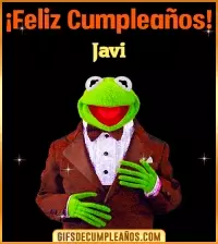 GIF Meme feliz cumpleaños Javi